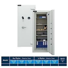 2200M KE Mega Model Kuyumcu Kasası | EN 1143-1 Grade VI Güvenlik