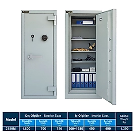 2180M KE Mega Model | Yüksek Güvenlikli Çelik Kasa