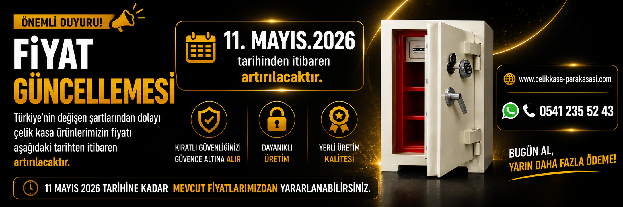 Fiyat Güncellemesi