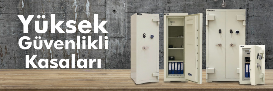 Yüksek Güvenlikli Çelik Kasa